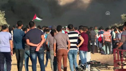 Gazze'deki Büyük Dönüş Yürüyüşü 18. cumasında (2) - HAN YUNUS