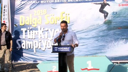 Türkiye’nin ilk Dalga Sörfü Şampiyonası Kocaeli’de gerçekleşti