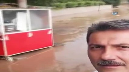 Kocaeli'de Pikniğe Giden 8 Kişi Selde Mahsur Kaldı