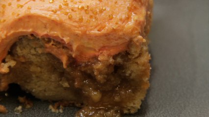 Fireball Whiskey Poke Cake!
