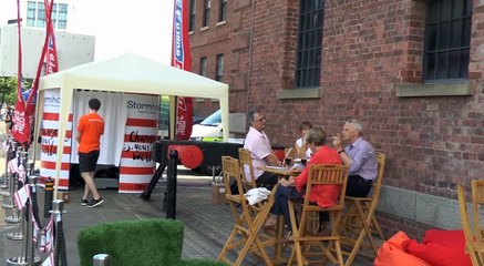 Huge Wine Box on the Albert Dock