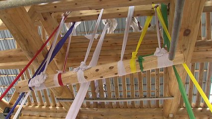 천년 역사의 현장 '선화당' 마룻대 올렸다 / YTN