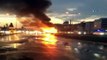 Tuzla'da seyir halindeki araç alev alev yandı