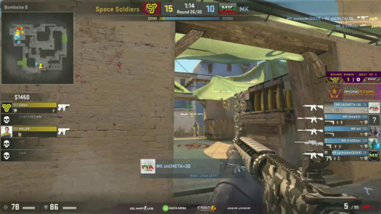 CSGO - Calyx 4k (Space Soldiers) - EU Razer Rising Stars League