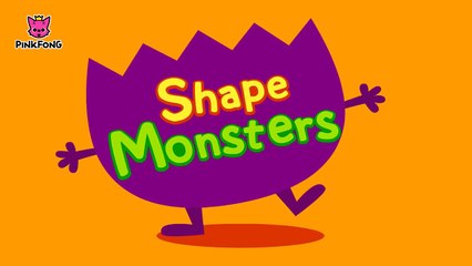 Shape Monsters | Number Songs | PINKFONG Songs for Children