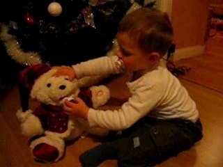 nounours de noel