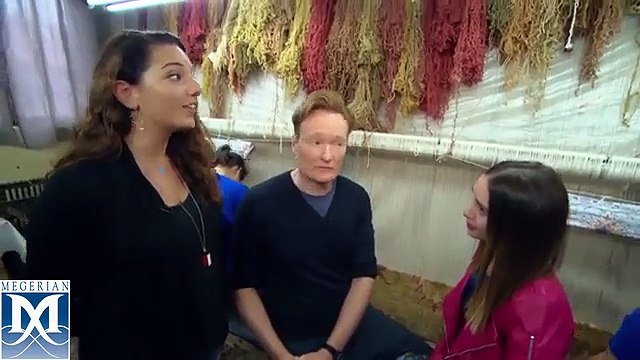 MEGERIAN RUG GALLERY & MEGERIAN RUG CLEANERS - Conan O'Brien Visits Megerian Carpet Armenia