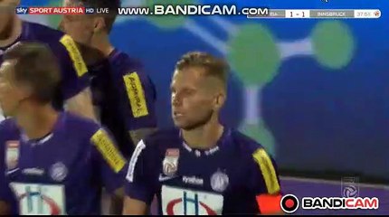 Alexander Gruenwald Goal -  Austria Wien vs Wacker Innsbruck 1-1 27/07/2018