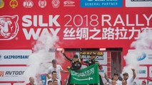 Yazeed Al Rahji wins the 2018 Silk Way Rally