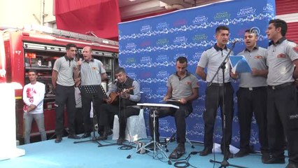 Gaziantep'e Hibe Edilen İtfaiye Araçları Teslim Edildi