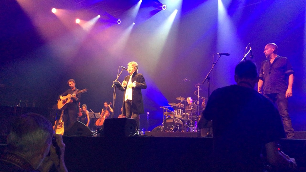 Denez Prigent au Festival de Cornouaille