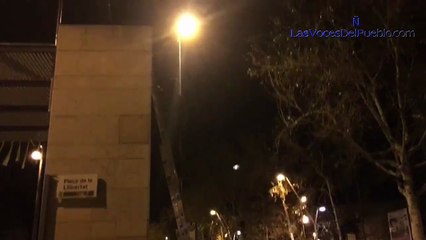 Un concejal y policía separatista acosan a disidentes pacíficos en Papiol (Barcelona)