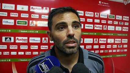 ACA-ESTAC (0-1) les réactions Olivier Pantaloni et Johan Cavalli J1 [2018-2019]