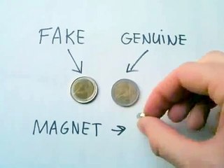 Fake / counterfeit euro coin: How to check