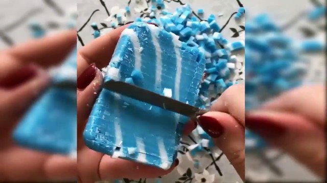 Soap Cutting ASMR ! Relaxing Sounds ! ( no talking ) Satisfying ASMR Video ! May 2018 #1