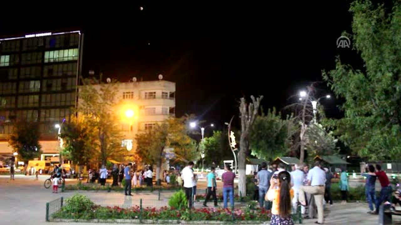 Siirt'te "Kanlı Ay" Tutulması
