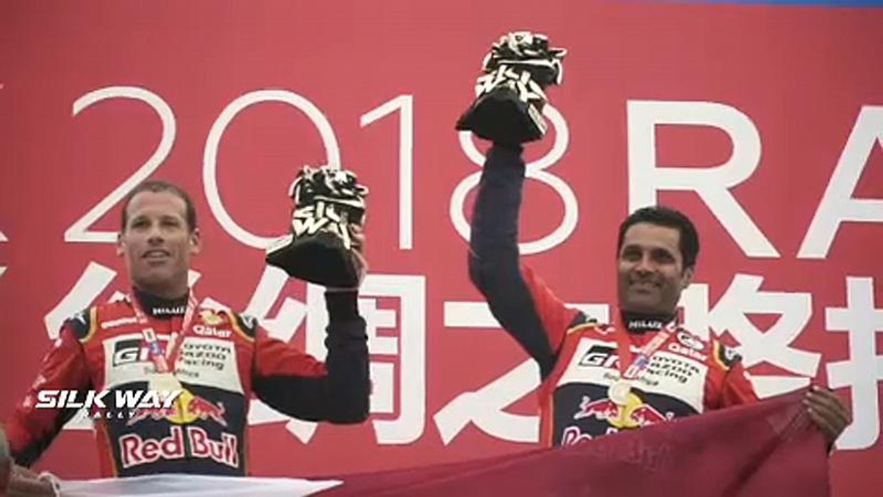 İpek Yolu Rallisi'nin galipleri Yazeed Al Rahji ve Andrey Karginov