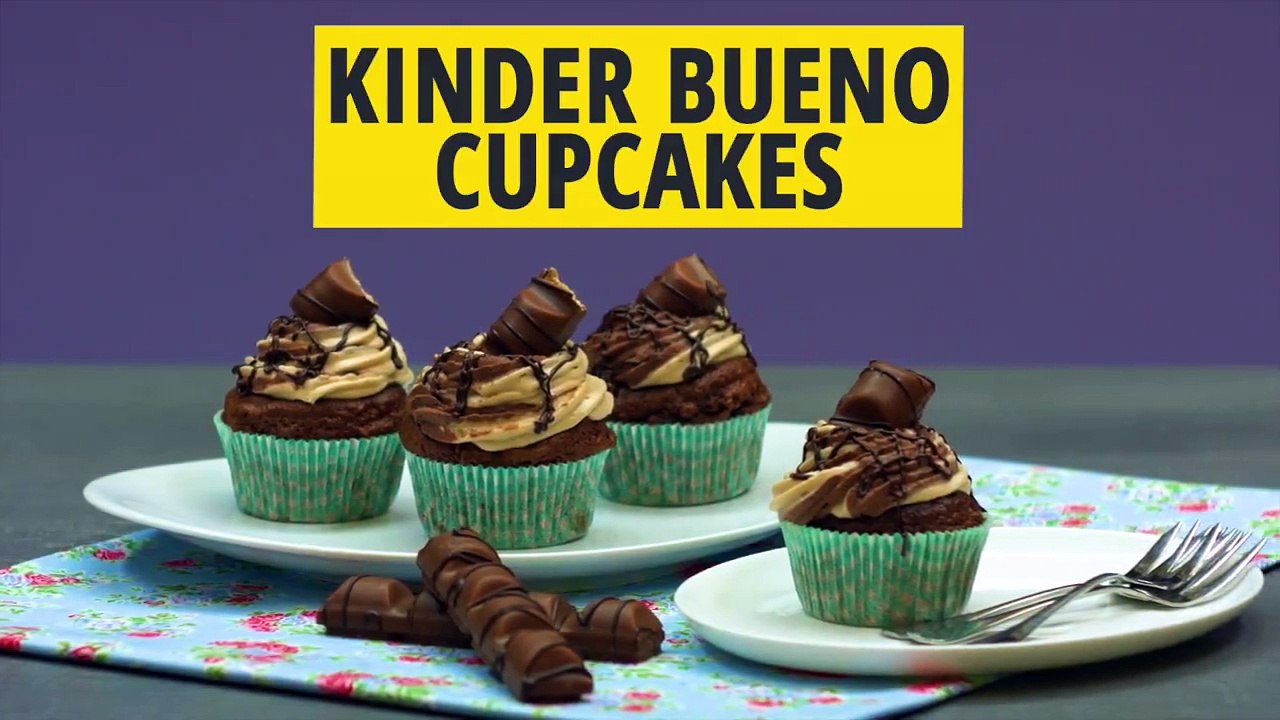 Cupcakes mit Kinder BUENO  ZUM REZEPT 
