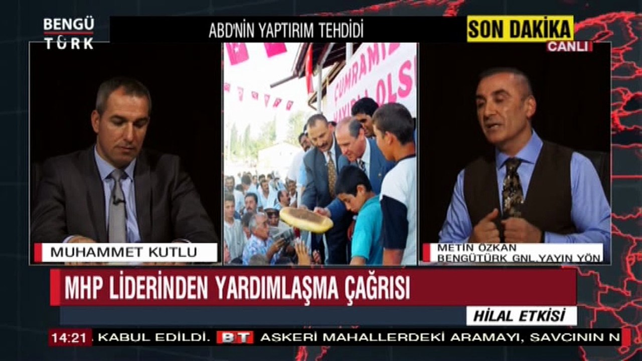 27 TEMMUZ 2018 METİN ÖZKANLA HİLAL ETKİSİ