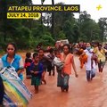 A dam breach in Laos caused seven villages to flood. Now, at least 26 people are dead. Thousands are homeless.