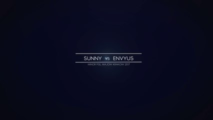 SuNny vs. EnVyUs - Europe Minor - PGL Major Krakow 2017