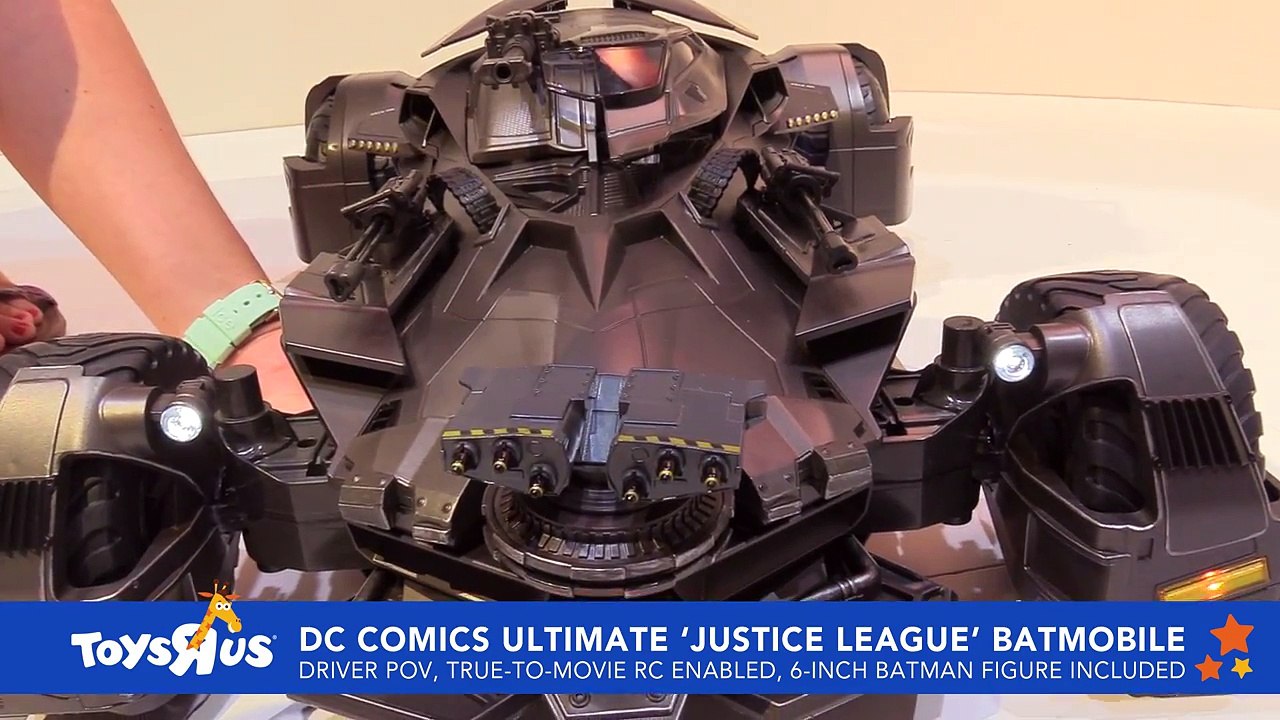 DC Comics Ultimate 'Justice League' Batmobile at Comic Con 2017