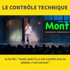 Nathanael Rochat nous raconte ses mésaventures au contrôle technique !Merci Montreux Comedy