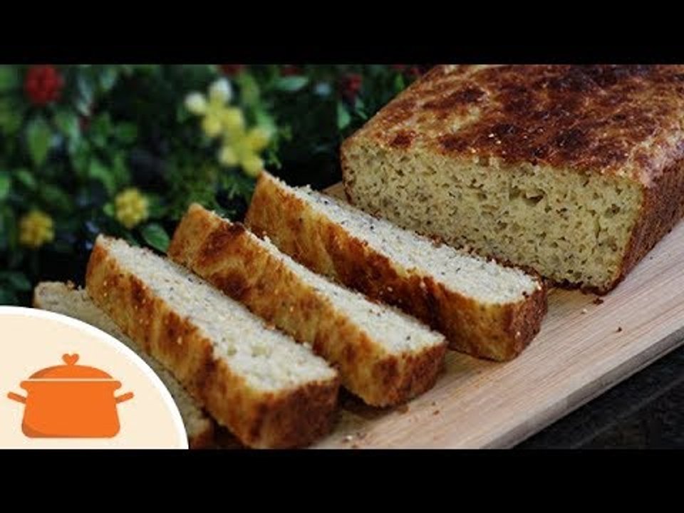 Pão Saudável de Abobrinha - Receita Fácil sem Sovar