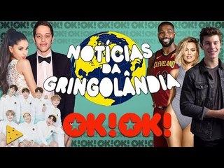 Shawn feat BTS, Khloe e Tristan dando rolê e Ariana tatuadíssima.