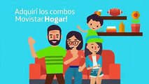 Todo lo que te gusta en un sólo combo. ¡Elegí Movistar Hogar! y disfrutá de Internet Hogar LTE, Movistar TV HD y Línea Fija ☎