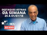 [AO VIVO] Destaques astrais da semana | João Bidu