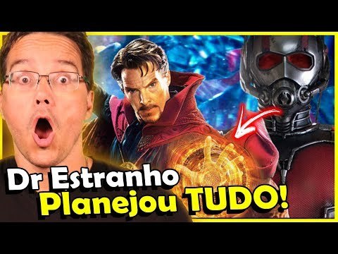 É ASSIM que o DR ESTRANHO vai chamar o HOMEM FORMIGA para Vingadores 4
