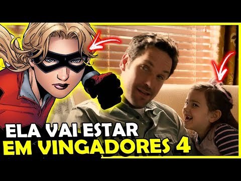 Filha do HOMEM-FORMIGA estará em VINGADORES 4