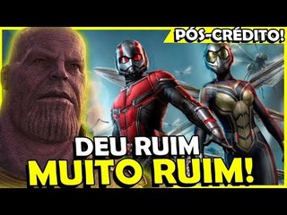 Homem-Formiga e Vespa: CENA PÓS-CRÉDITO, QUEM VIROU PÓ?