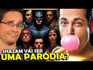 Afinal, esse SHAZAM parece mesmo PARÓDIA?