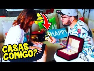 PEDI MINHA NAMORADA EM CASAMENTO ( ELA ACEITOU ?! )