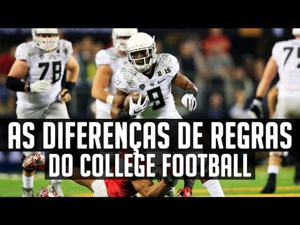 As Regras do College Football - Diferenças para a NFL