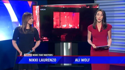 Northern California Wildfire Spawns Fire Tornadoes