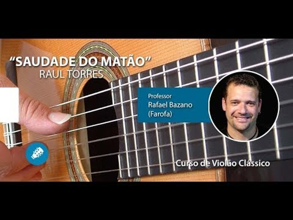 Saudade de Matão (Valsa Brasileira) - AULA GRATUITA - Violão Clássico - Prof. FAROFA
