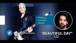 Beautiful Day - U2 - AULA DE CONTRABAIXO