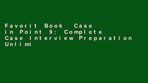 Favorit Book  Case in Point 9: Complete Case Interview Preparation Unlimited acces Best Sellers