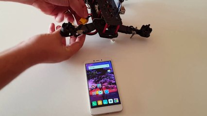 Flying a Drone using Web Browser and WiFi (Arduino + ESP32)