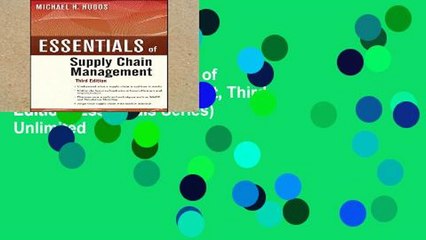 Digital book  Essentials of Supply Chain Management, Third Edition (Essentials Series) Unlimited