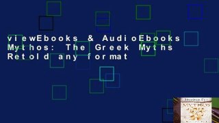 viewEbooks & AudioEbooks Mythos: The Greek Myths Retold any format