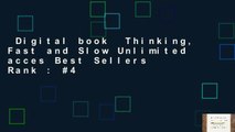 Digital book  Thinking, Fast and Slow Unlimited acces Best Sellers Rank : #4