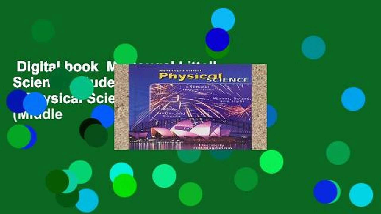 Digital book  McDougal Littell Science: Student Edition Grade 8 Physical Science 2006 (Middle