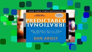 Popular Book  Predictably Irrational, Revised and Expanded Edition: The Hidden Forces That Shape