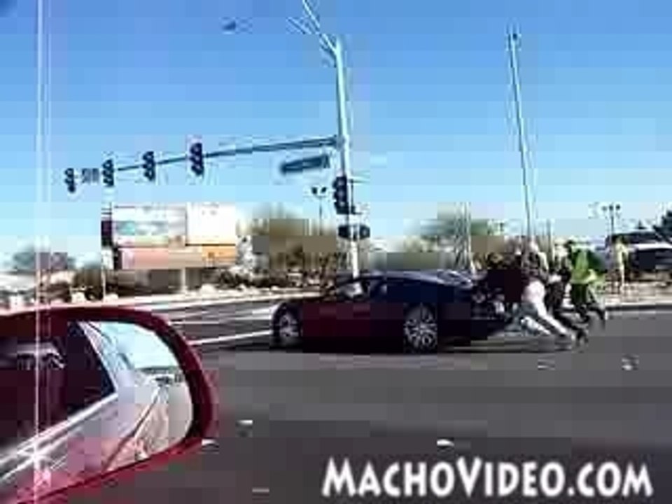 Veyron en panne d'essence