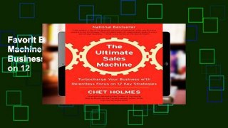 Favorit Book  The Ultimate Sales Machine: Turbocharge Your Business with Relentless Focus on 12