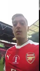 #YaGunnersYa  ... third time man ... yeeaaah  #FACup #Champions #Wembley